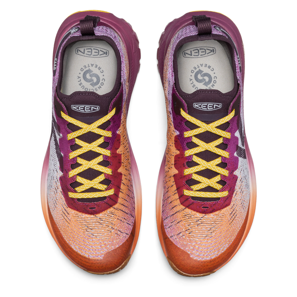 Men's Seek Trail Running Shoe Willowherb Orange Peel