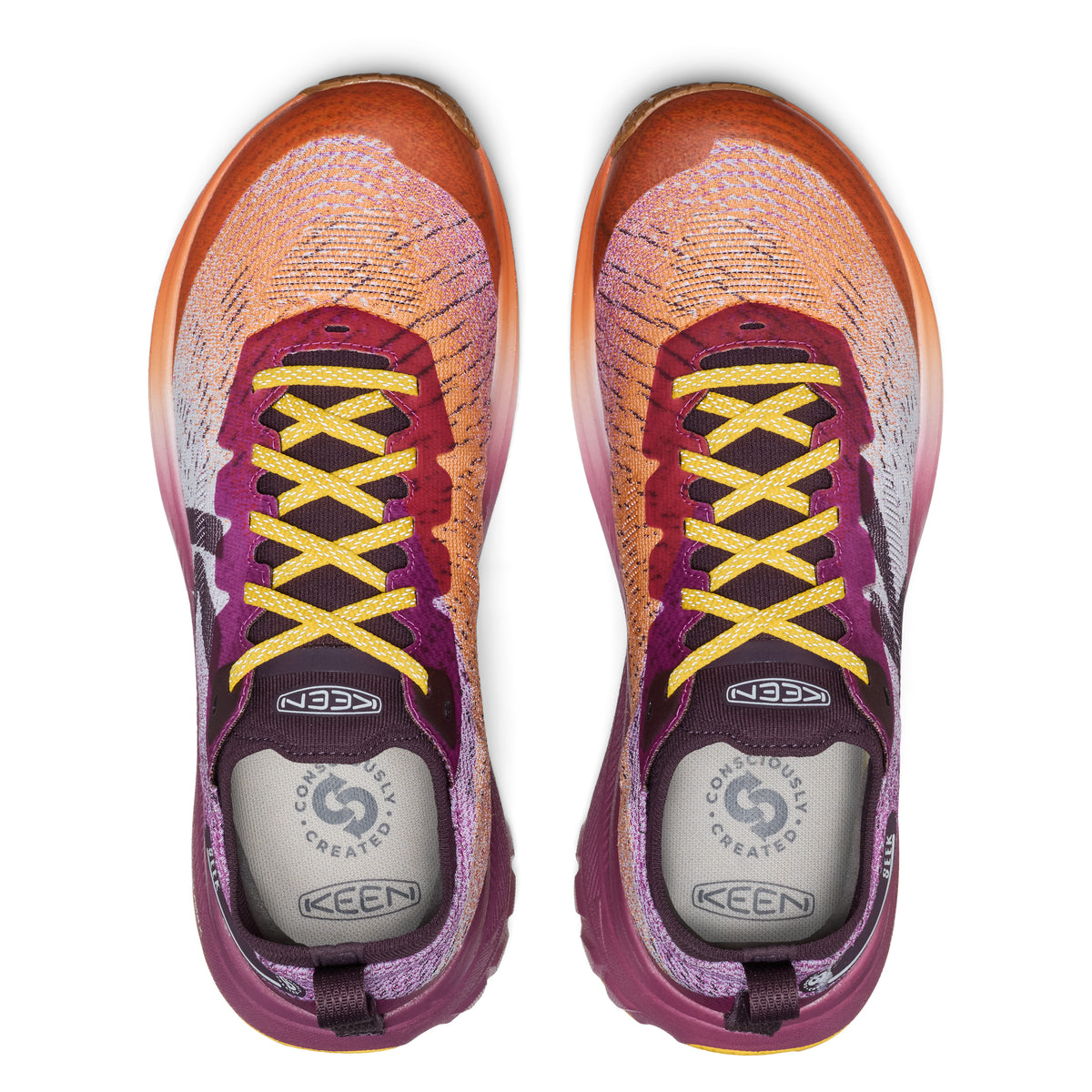 Men's Seek Trail Running Shoe Willowherb Orange Peel