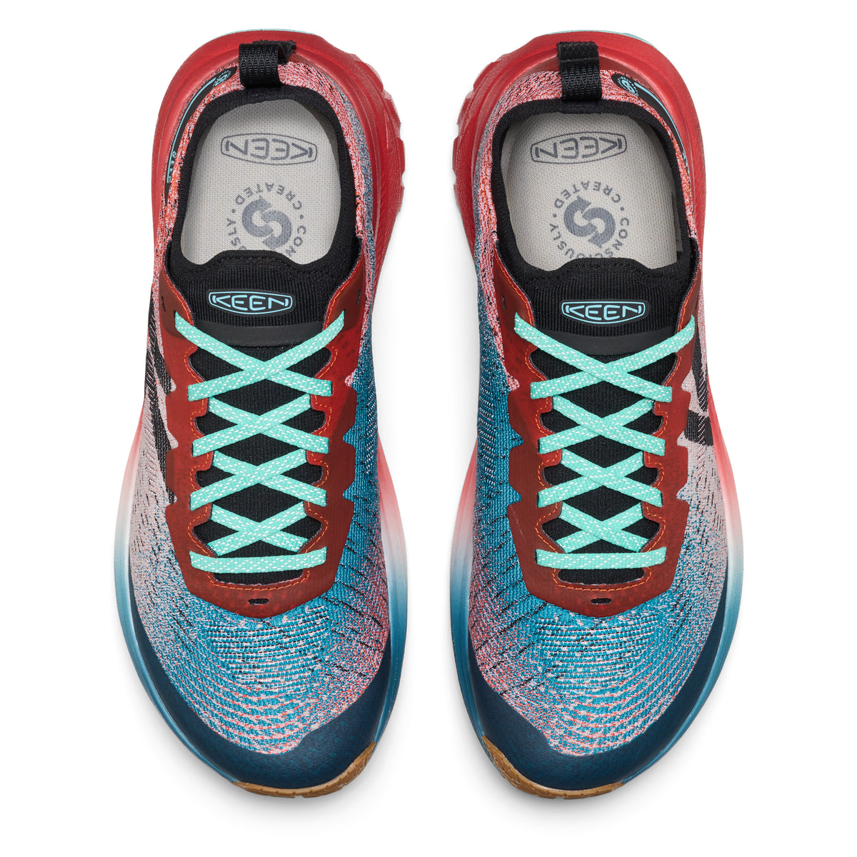 Men's Seek Trail Running Shoe Grenadine Ocean Depths