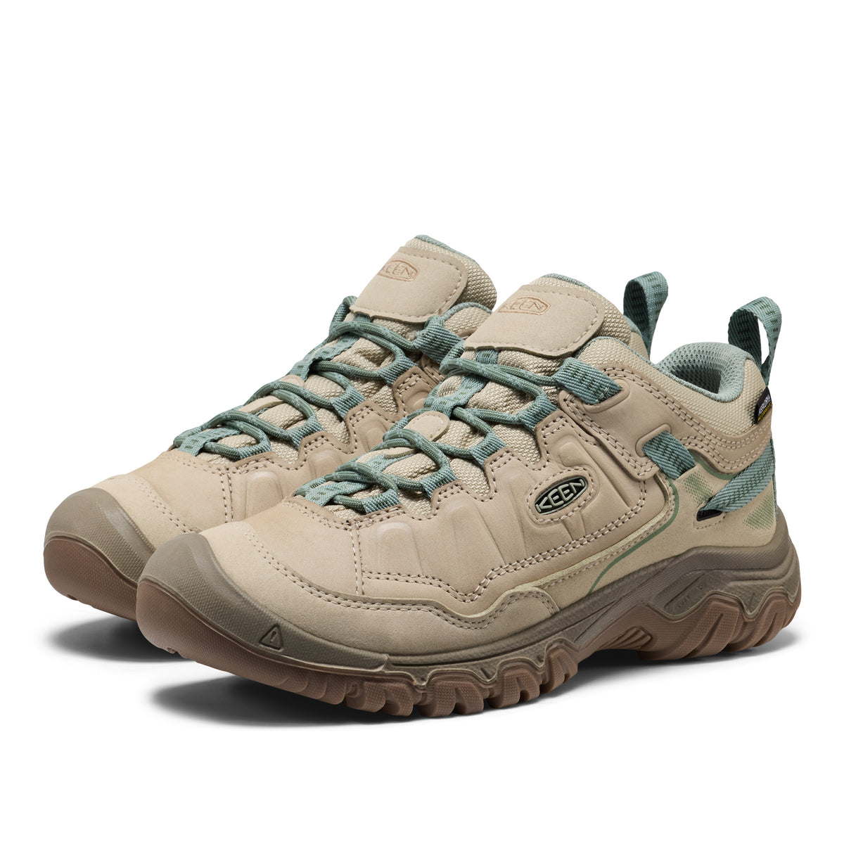 Women's Targhee IV Waterproof Hiking Shoe Abbey Stone Lily Pad