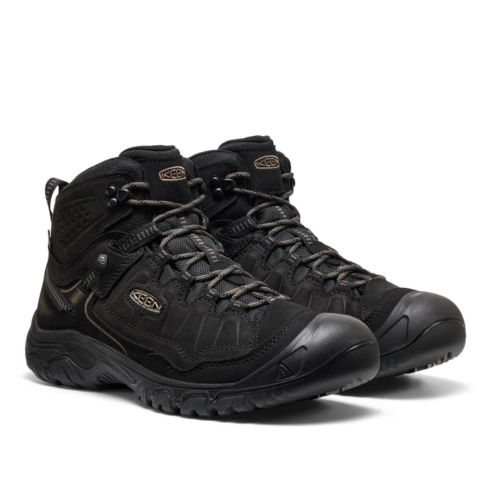 Mens Targhee IV Waterproof Hiking Boot Waterproof Wide Triple Black