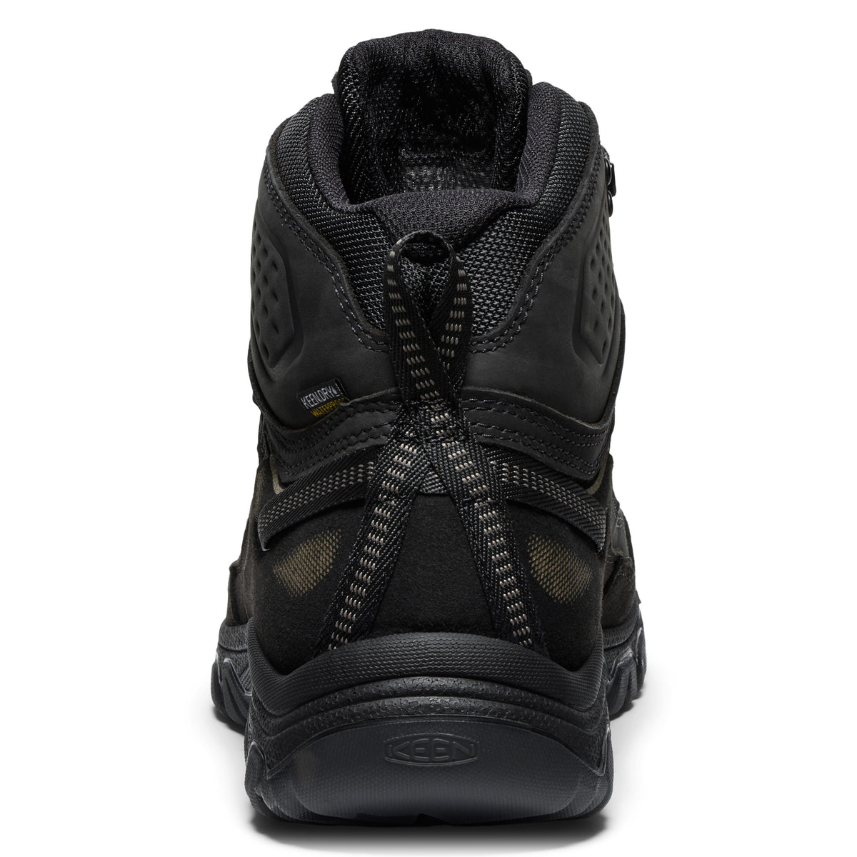 Mens Targhee IV Waterproof Hiking Boot Waterproof Wide Triple Black