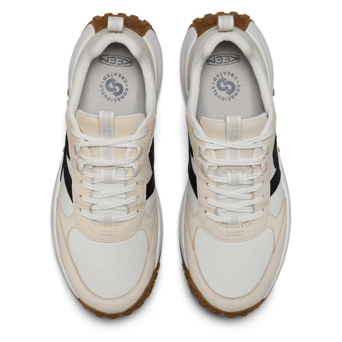 Men's KS86 Leather Sneaker Birch Star White