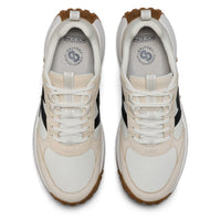Men's KS86 Leather Sneaker Birch Star White