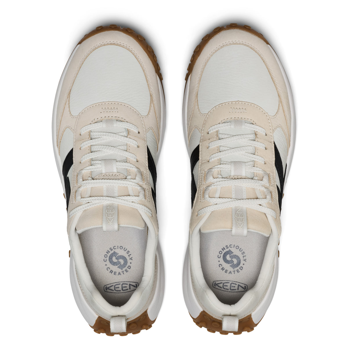 Men's KS86 Leather Sneaker Birch Star White