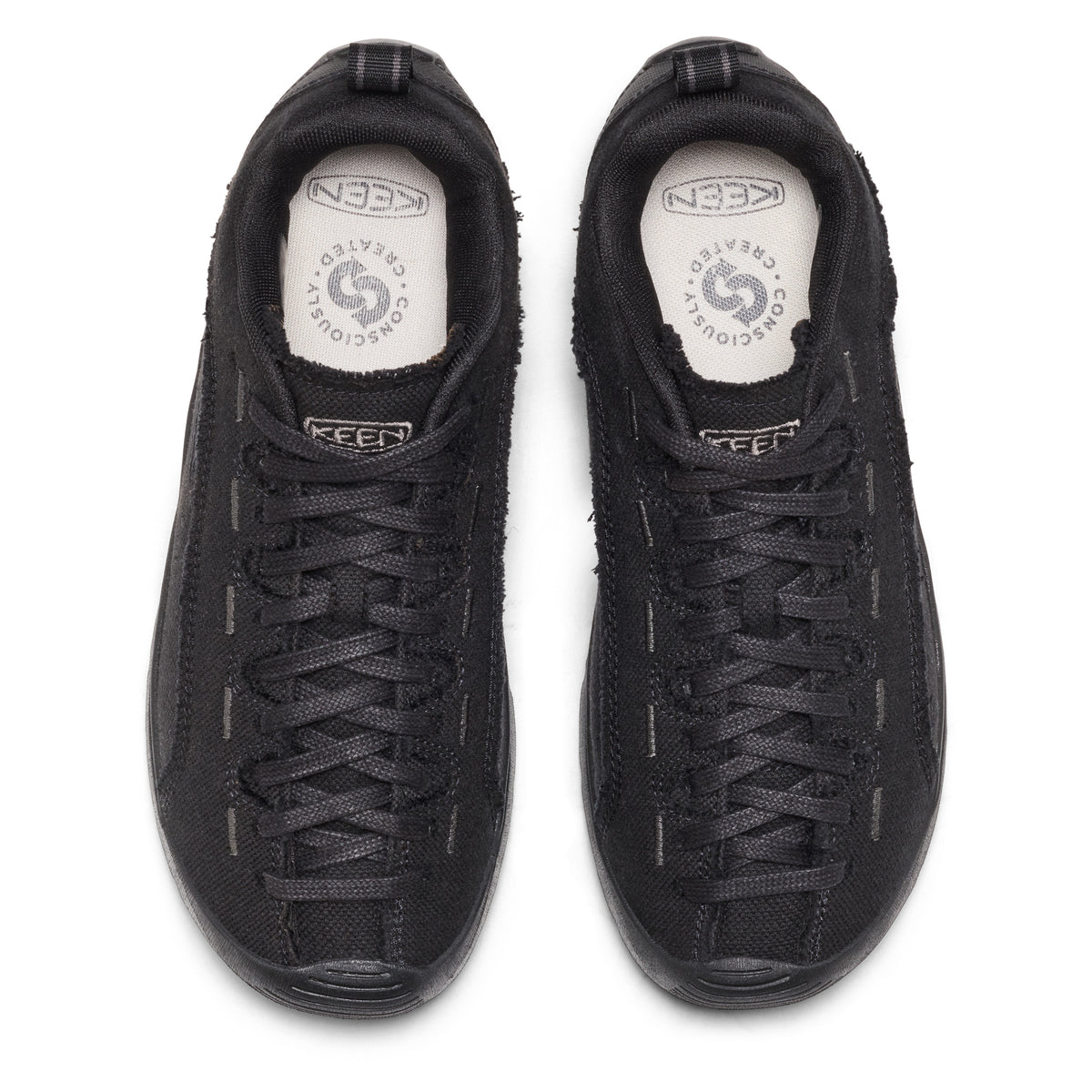 Womens Jasper Sneaker Split Black Black