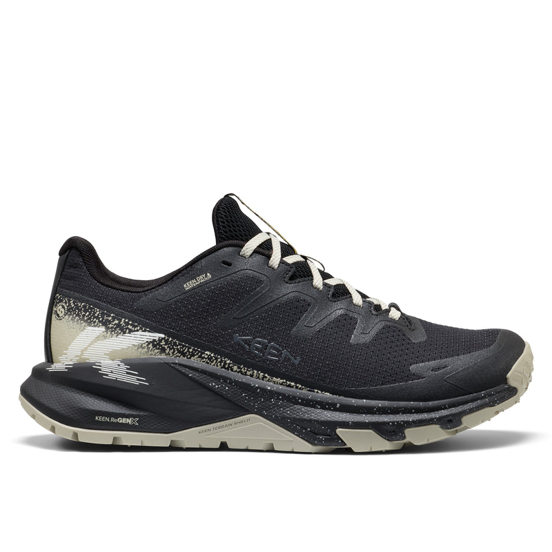 Men's Targhee Apex Waterproof Hiking Shoe Black Abbey Stone