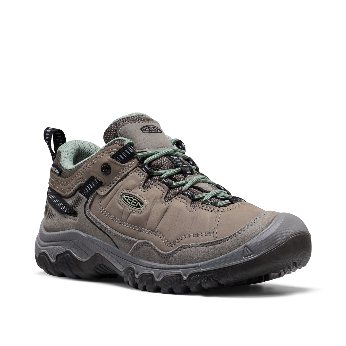 Women's Targhee IV Waterproof Hiking Shoe Steel Grey Lily Pad