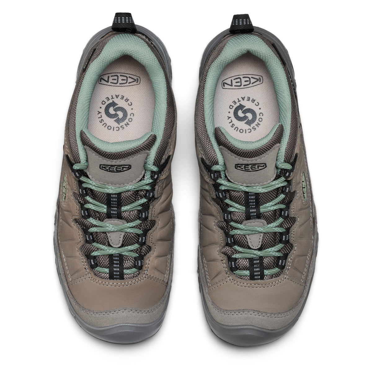 Women's Targhee IV Waterproof Hiking Shoe Steel Grey Lily Pad