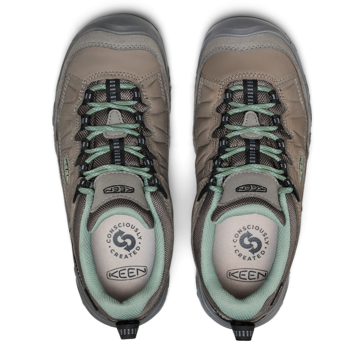 Women's Targhee IV Waterproof Hiking Shoe Steel Grey Lily Pad