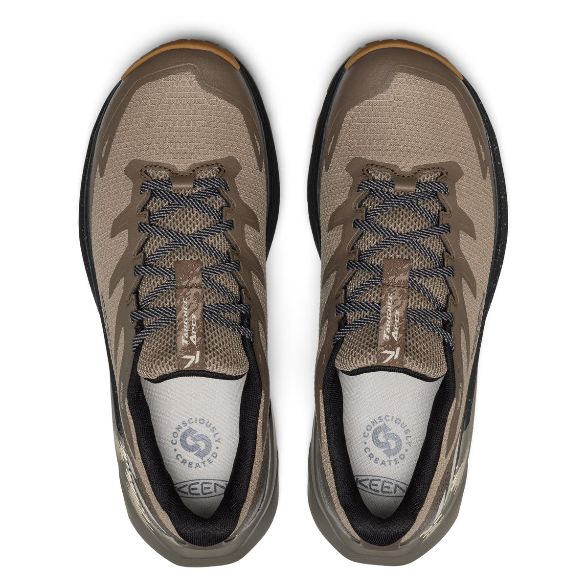 Men's Targhee Apex Waterproof Hiking Shoe Brindle Canteen