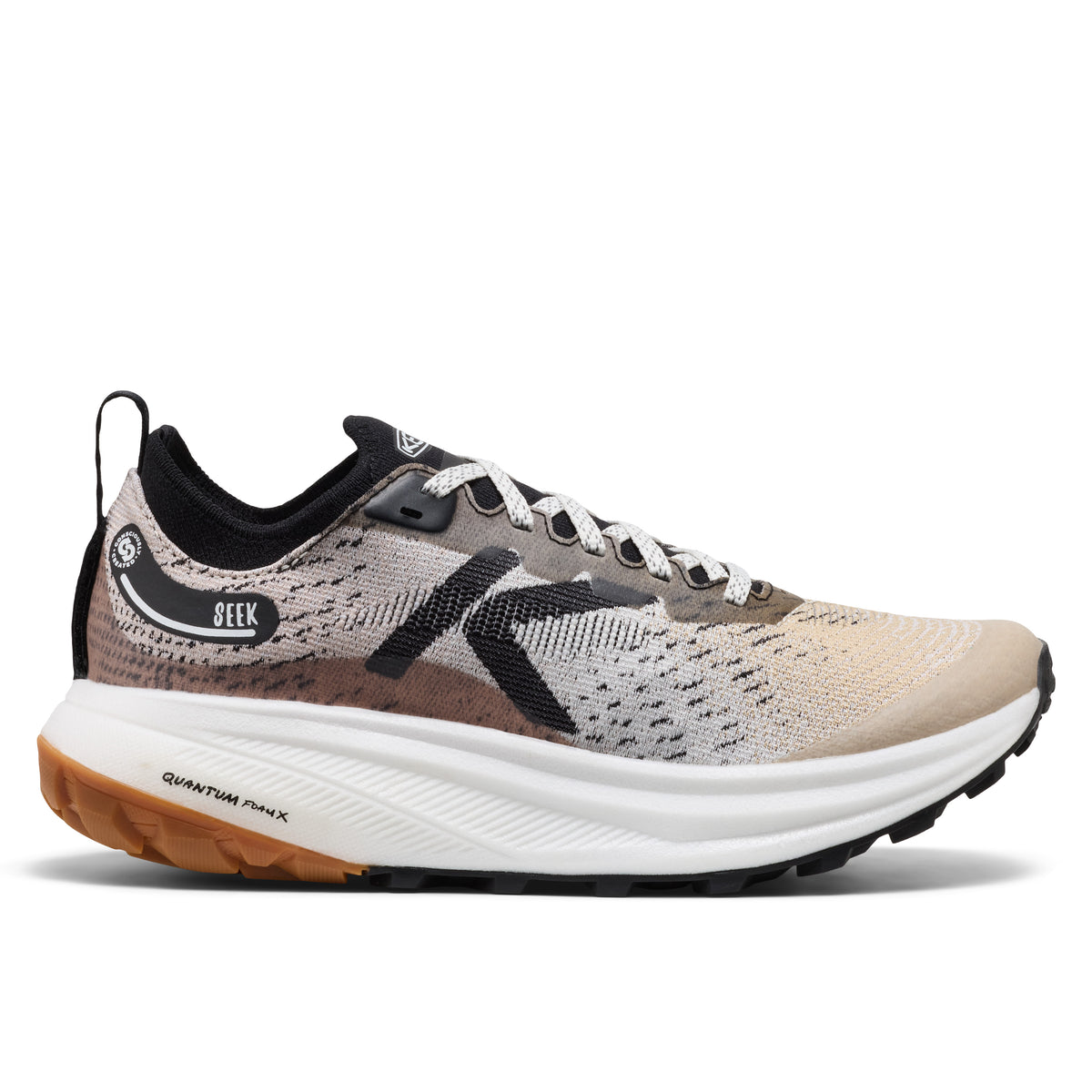 Women's Seek Trail Running Shoe Safari Black