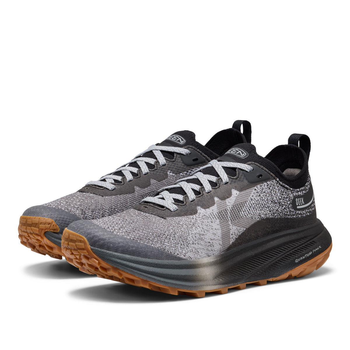 Women's Seek Trail Running Shoe Black Magnet