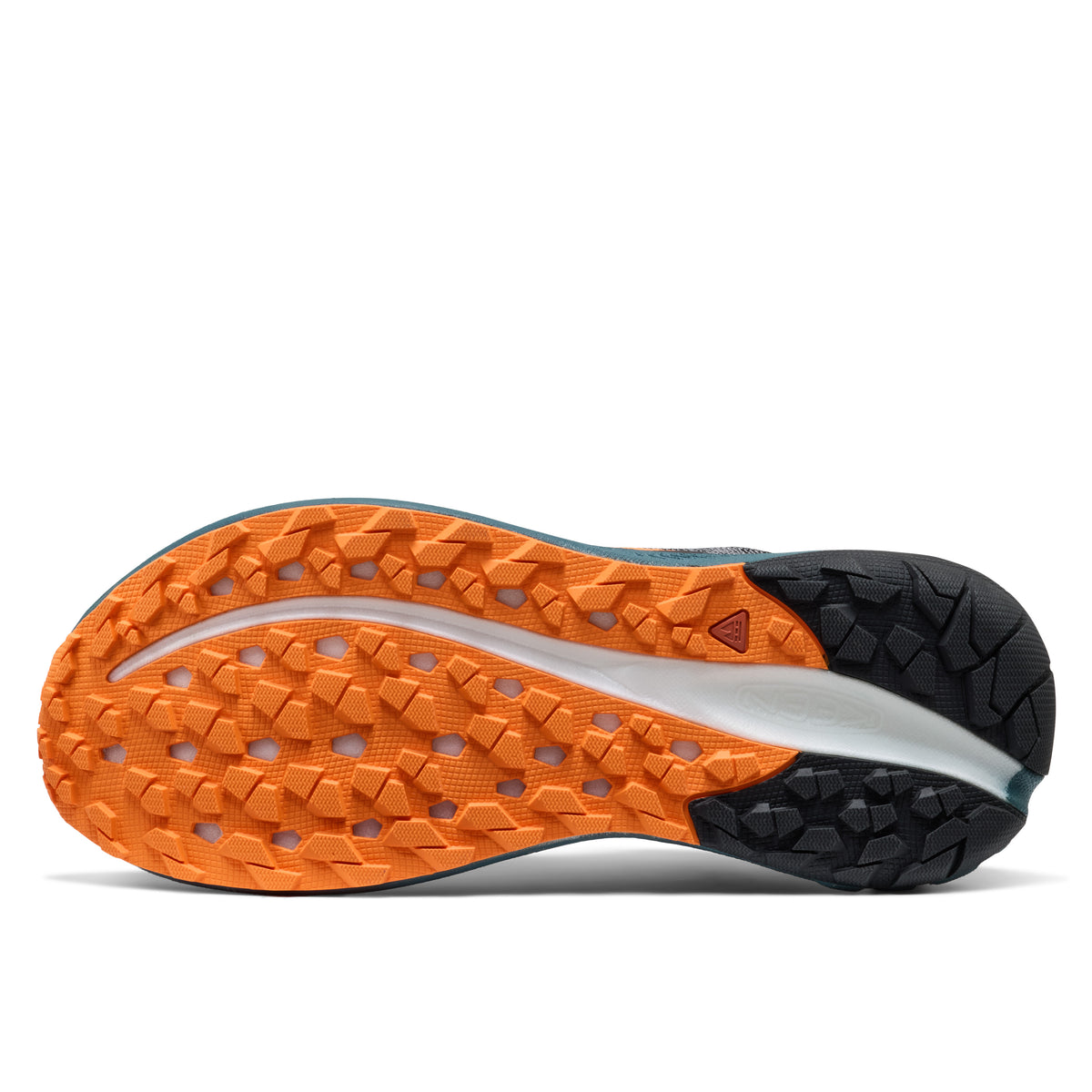 Men's Roam Trail Running Shoe Black Orange Peel