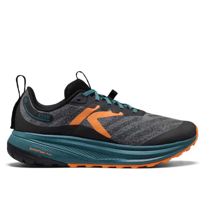 Men's Roam Trail Running Shoe Black Orange Peel