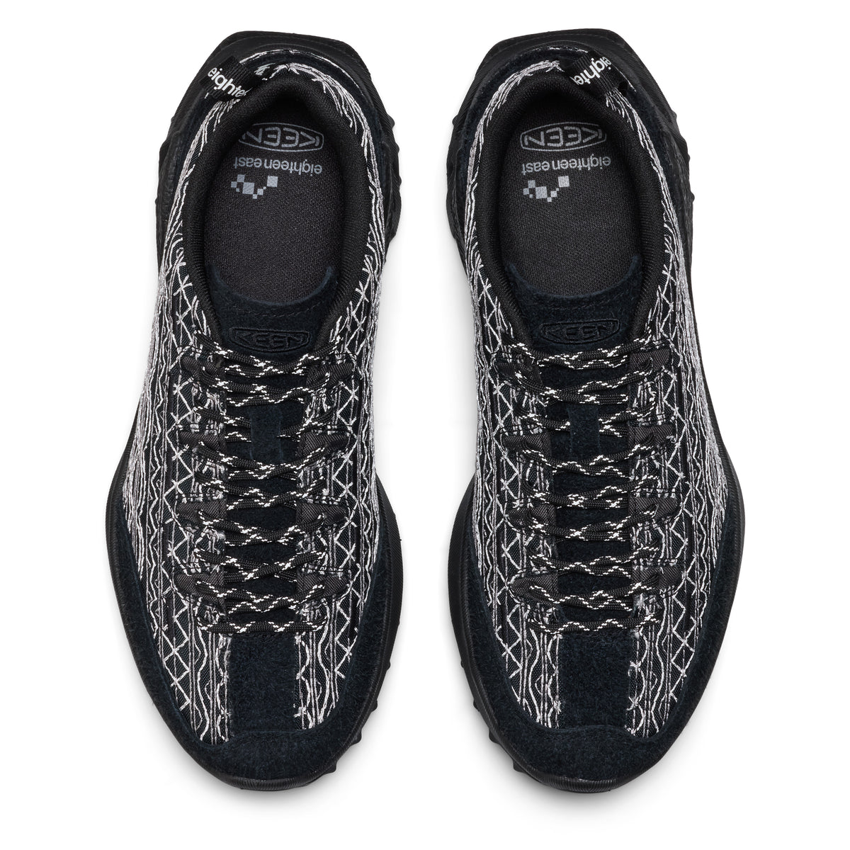 Men's Jasper Zionic Sneaker x 18 East Black Black