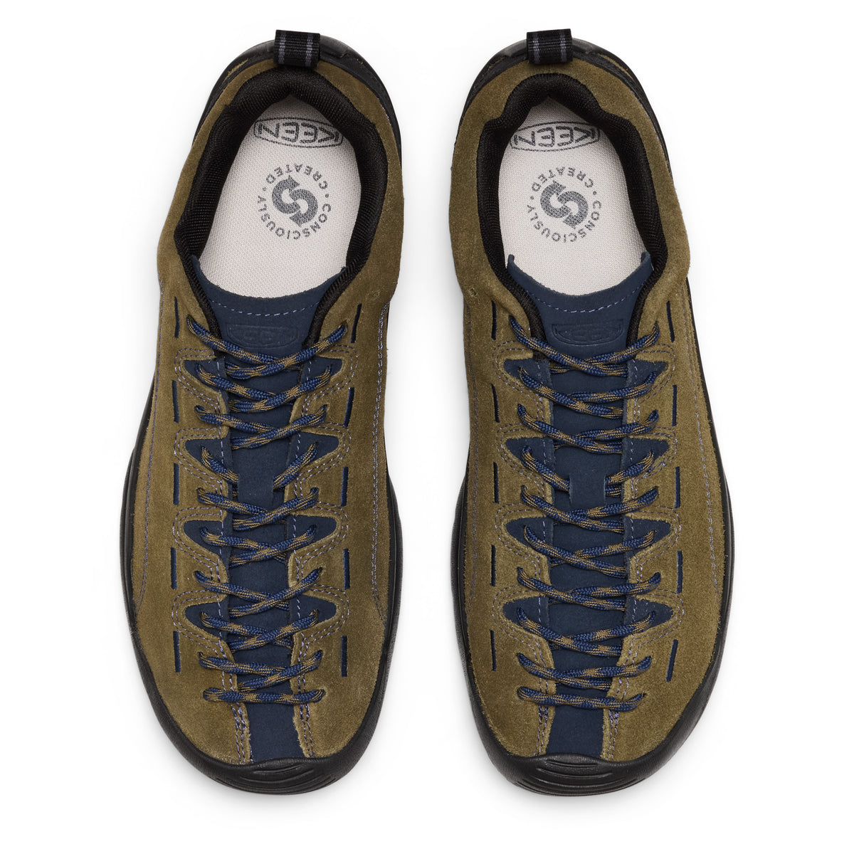 Mens Jasper Sneaker Dark Olive Naval Academy