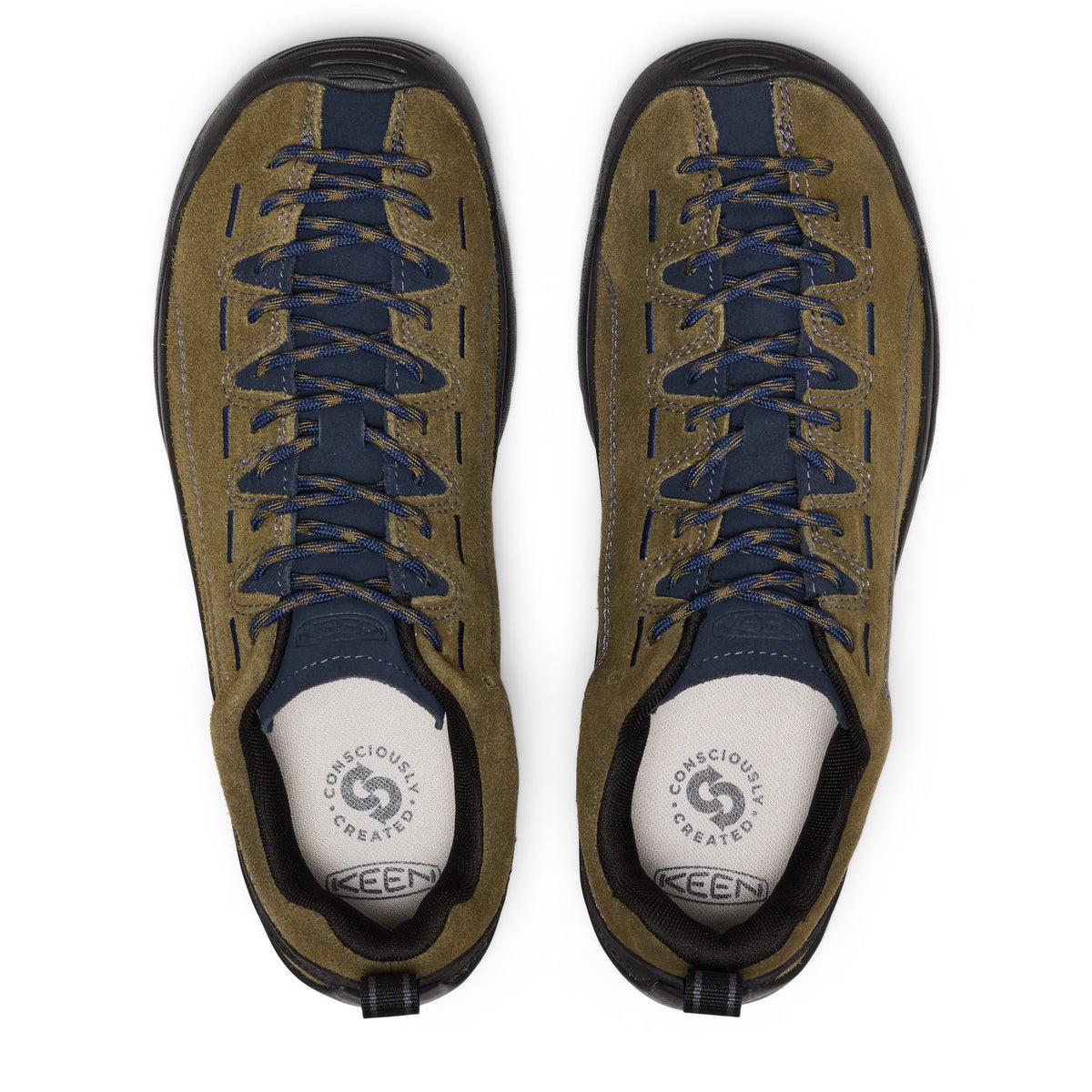 Mens Jasper Sneaker Dark Olive Naval Academy