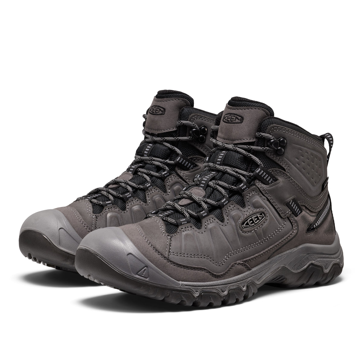 Mens Targhee IV Waterproof Hiking Boot Waterproof Magnet Black
