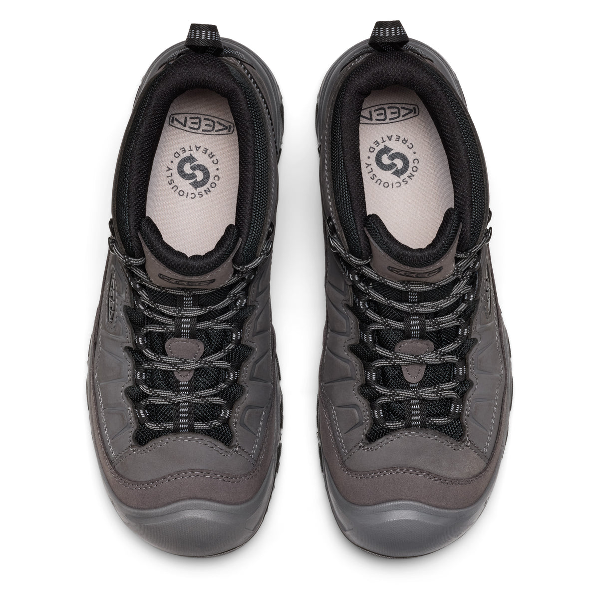 Mens Targhee IV Waterproof Hiking Boot Waterproof Magnet Black