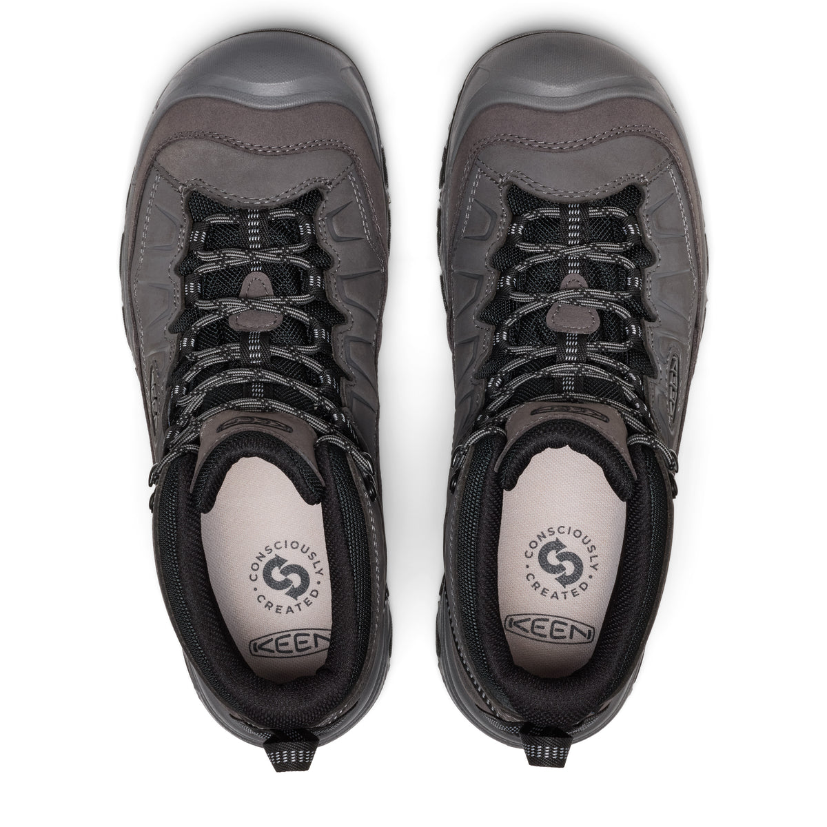 Mens Targhee IV Waterproof Hiking Boot Waterproof Magnet Black