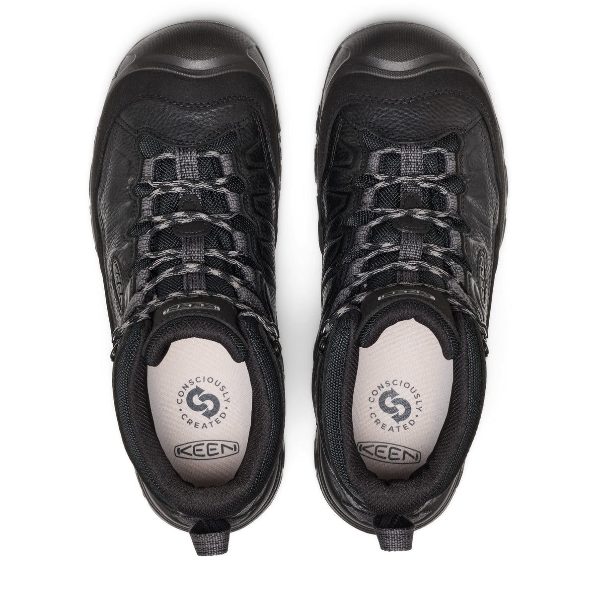Mens Targhee IV Waterproof Hiking Boot Waterproof Tumbled Black