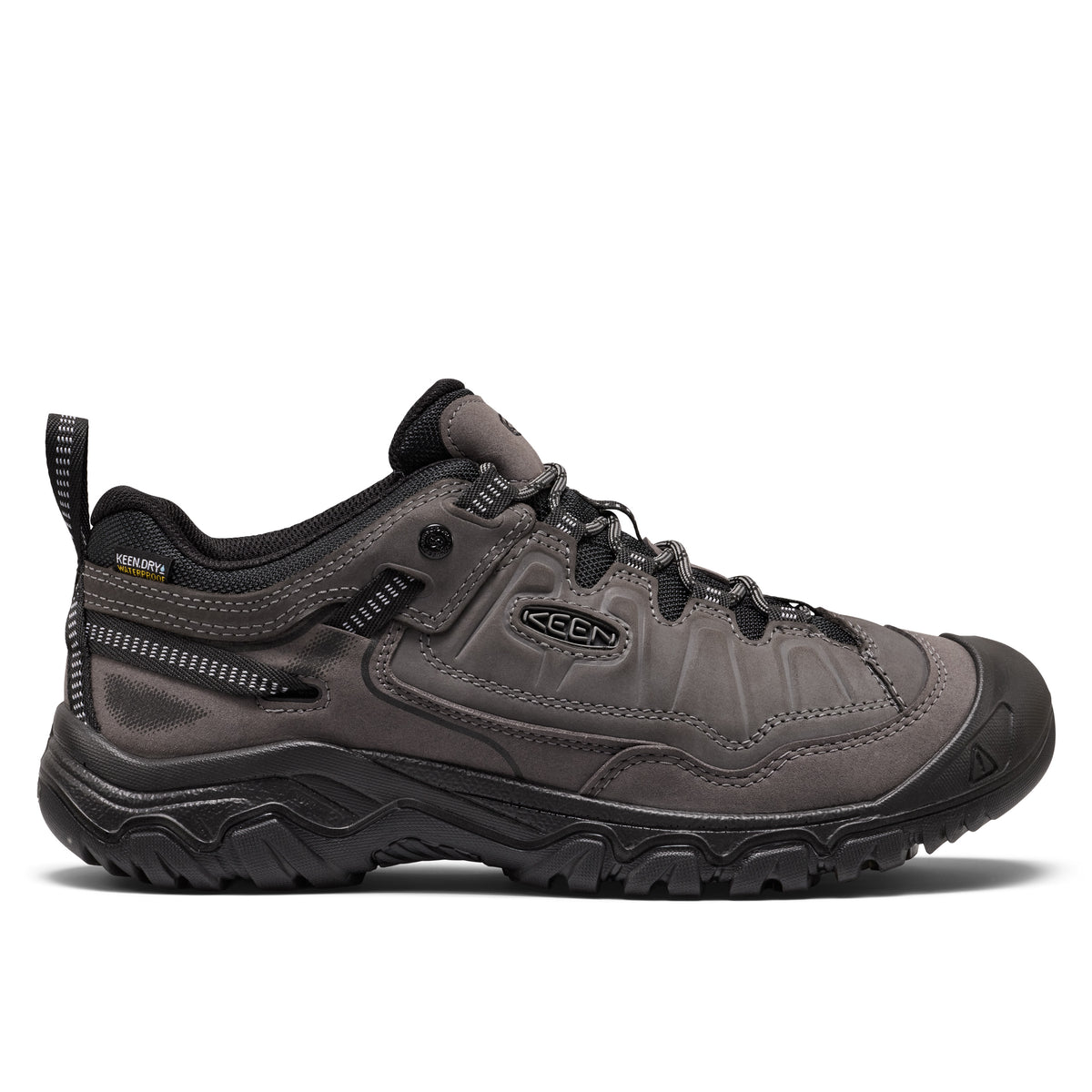 Mens Targhee IV Waterproof Hiking Shoe Magnet Black