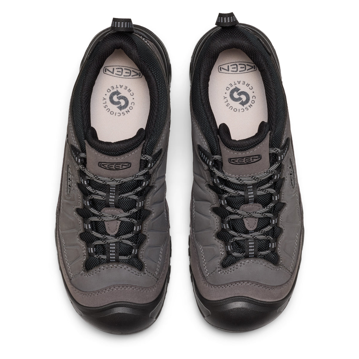 Mens Targhee IV Waterproof Hiking Shoe Magnet Black