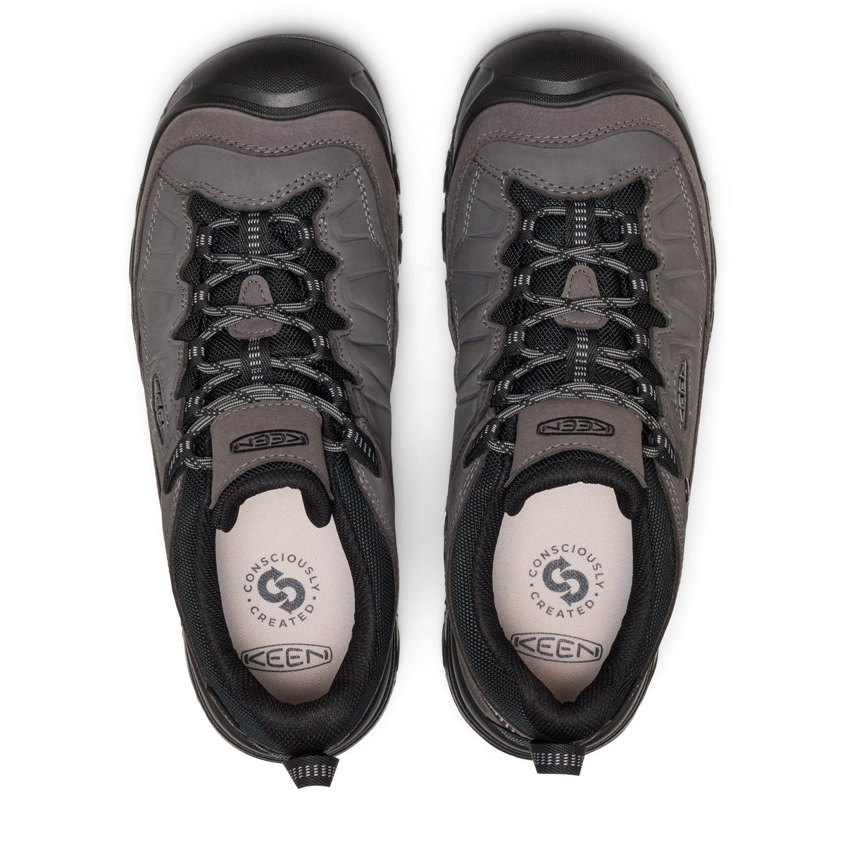 Mens Targhee IV Waterproof Hiking Shoe Magnet Black