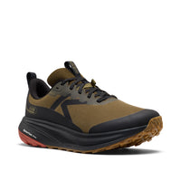 Mens Roam Waterproof Trail Running Shoe Waterproof Dark Olive Burnt Brick
