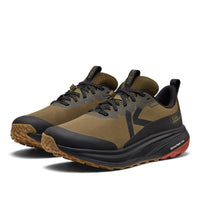 Mens Roam Waterproof Trail Running Shoe Waterproof Dark Olive Burnt Brick