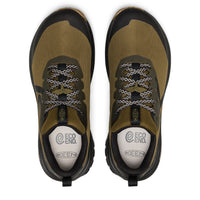 Mens Roam Waterproof Trail Running Shoe Waterproof Dark Olive Burnt Brick