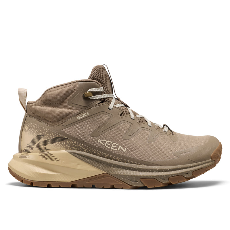 Mens Targhee Apex Waterproof Hiking Boot Brindle Safari