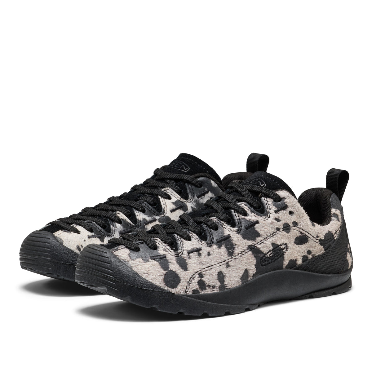 Womens Jasper Sneaker Cow Black