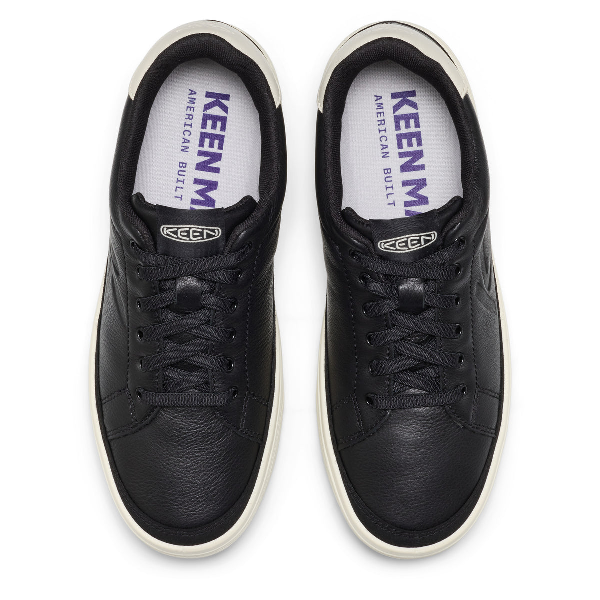Mens KM1 Leather Sneaker Black Birch