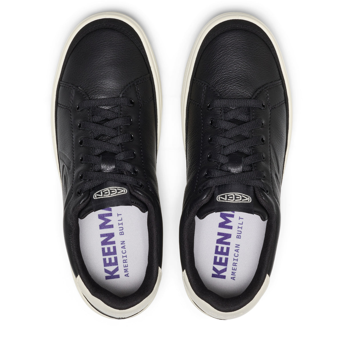 Mens KM1 Leather Sneaker Black Birch