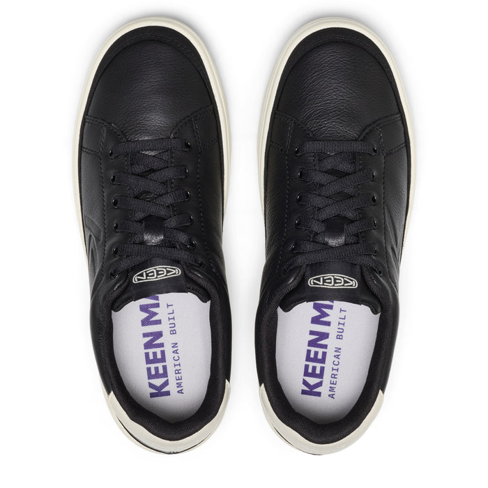 Mens KM1 Leather Sneaker Black Birch