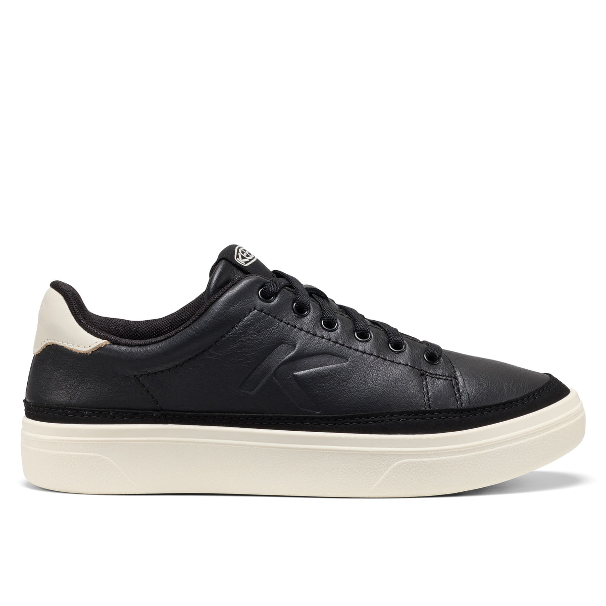 Womens KM1 Leather Sneaker Black Birch