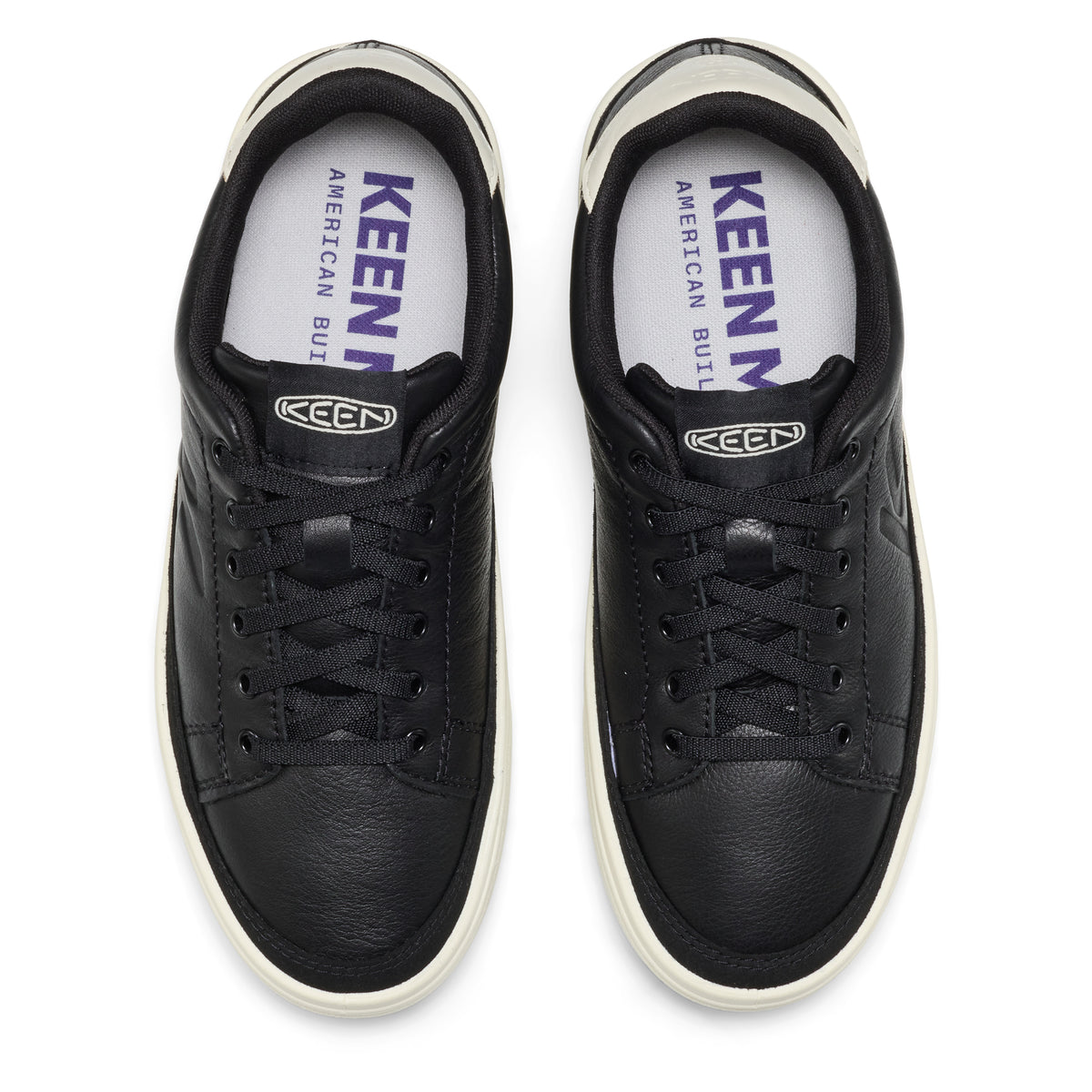 Womens KM1 Leather Sneaker Black Birch