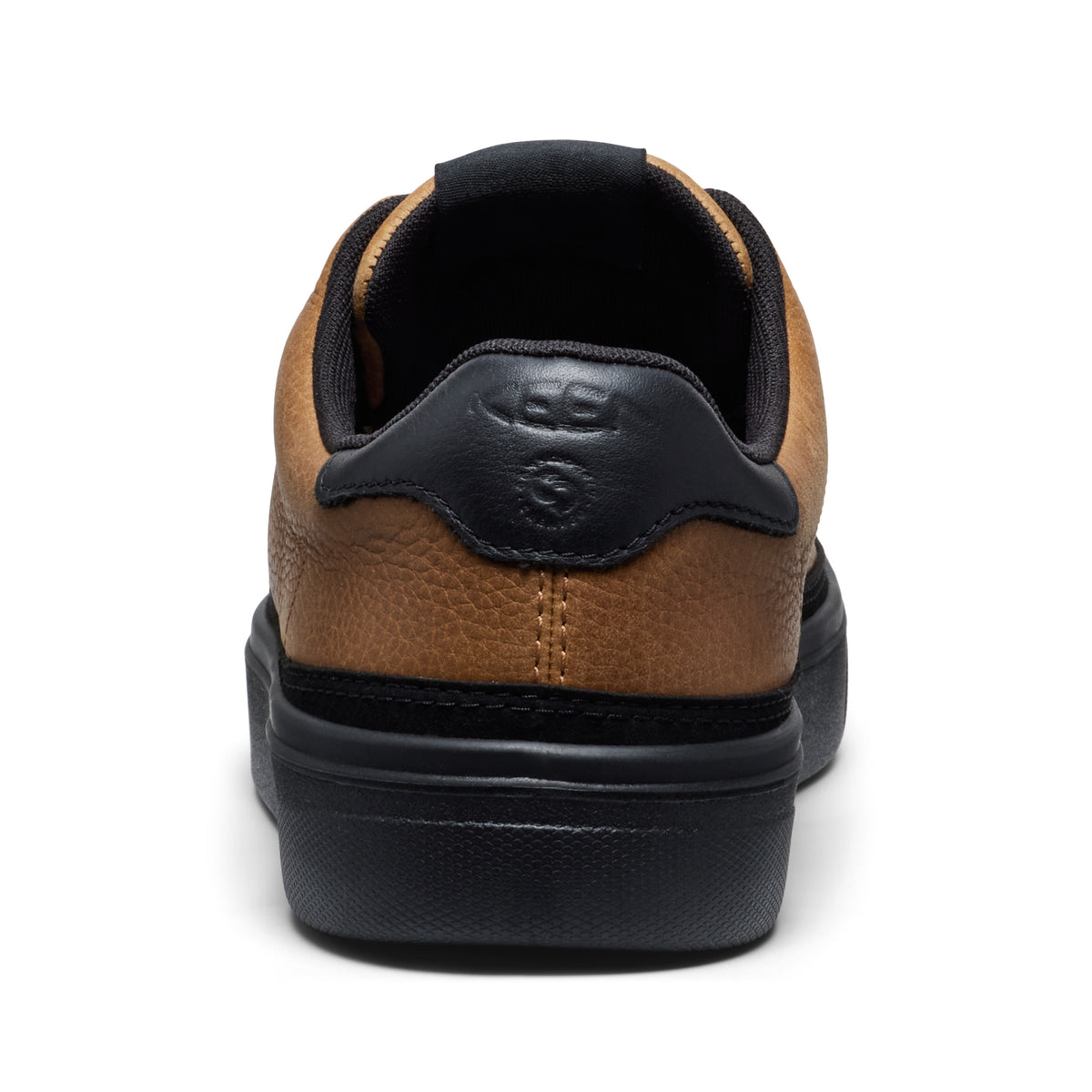 Mens KM1 Leather Sneaker Bison Black