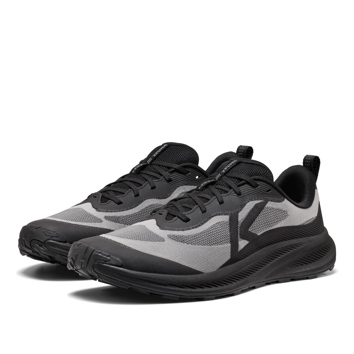 Mens Wander Trail Running Shoe Black Magnet