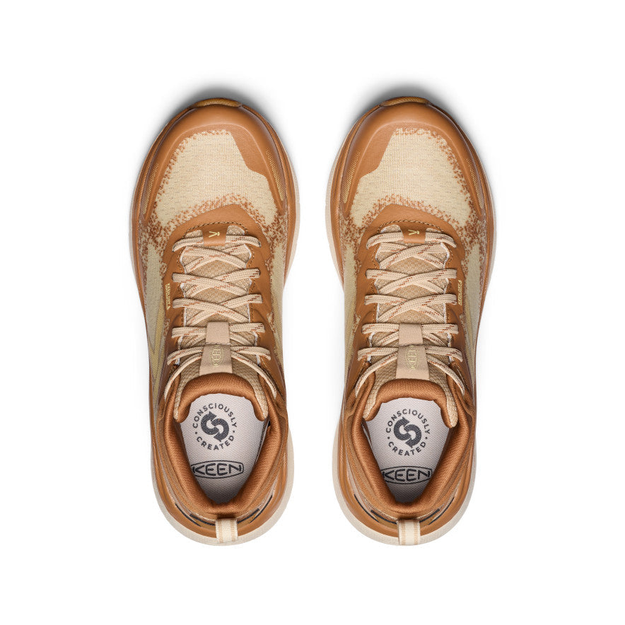 Women's Leiki Mid Waterproof Hiking Boot Safari Chipmunk – KEEN