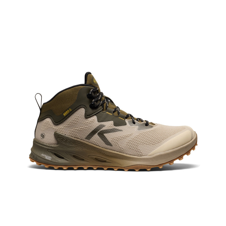 Men's Zionic NXT Waterproof Hiking Boot Brindle Lemon Curry – KEEN