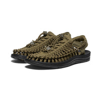 Uneek Men's Dark Olive Black