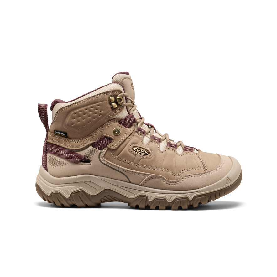 Women's Targhee IV Waterproof Hiking Boot Plaza Taupe Huckleberry