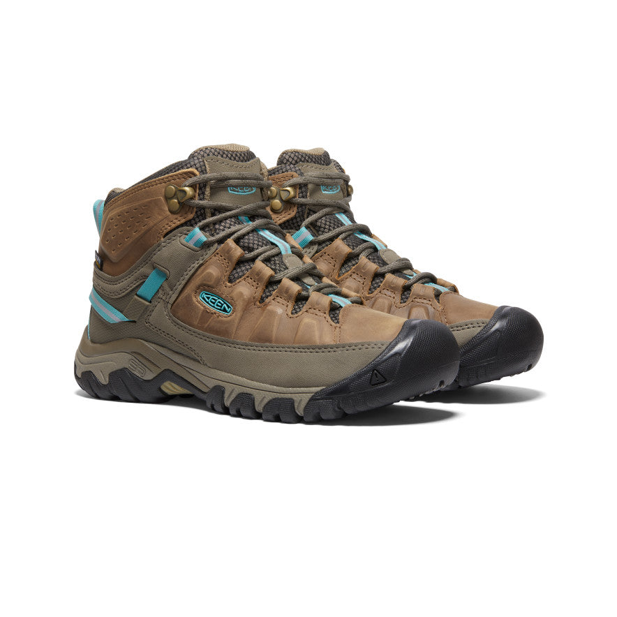 Women's Targhee III Mid Waterproof Toasted Coconut Porcelain â KEEN Footwear
