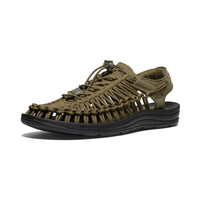 Uneek Men's Dark Olive Black