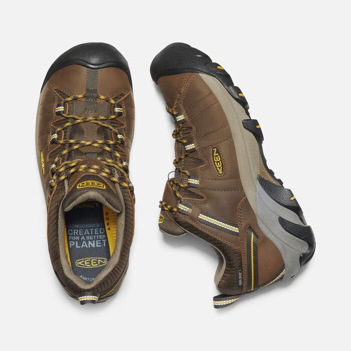 Men's Targhee II Waterproof Cascade Brown Golden Yellow