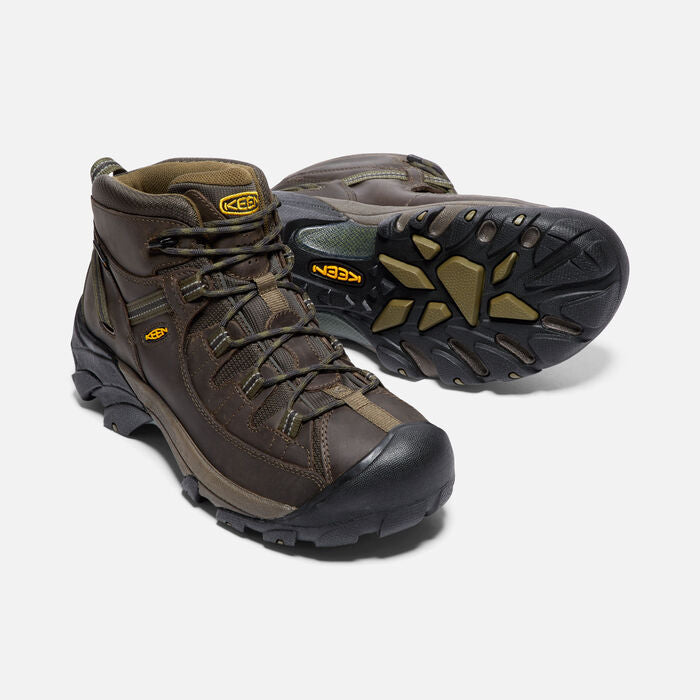 Men's Targhee II Mid Waterproof Canteen Dark Olive