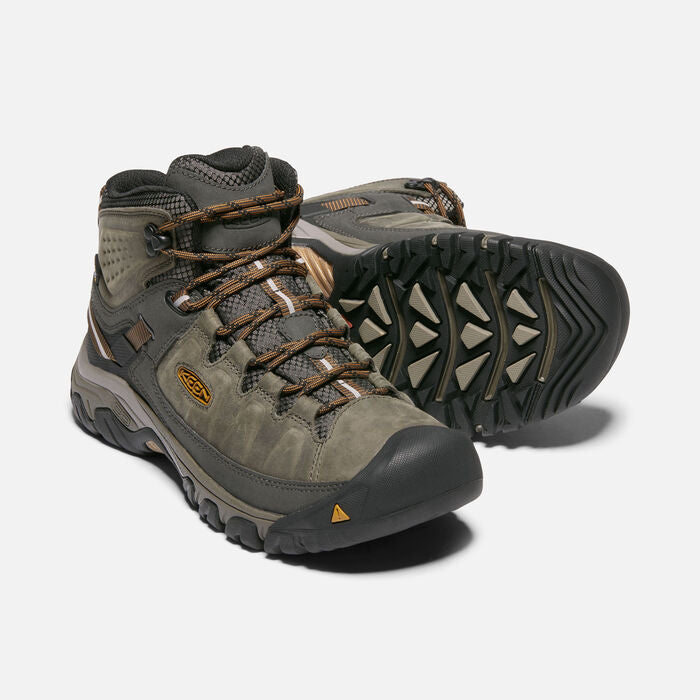 Men's Targhee III Mid Waterproof Black Olive Golden Brown